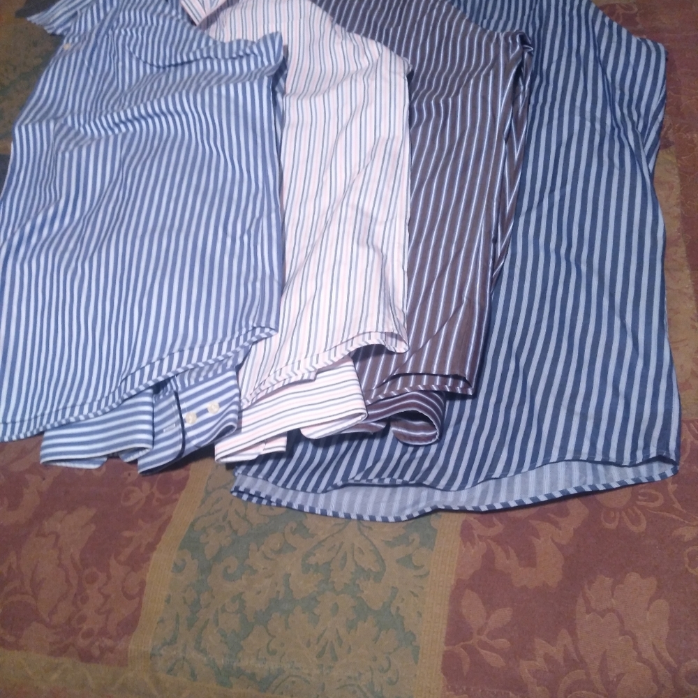 7Button Up Long Sleeve Shirts by Kirkland  18/36